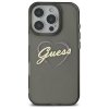 Guess GUHCP16LHCHGSPK iPhone 16 Pro 6.3 czarny/black hardcase IML Heart